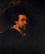 Peter Paul Rubens Self Portrait with a Hat France oil painting artist